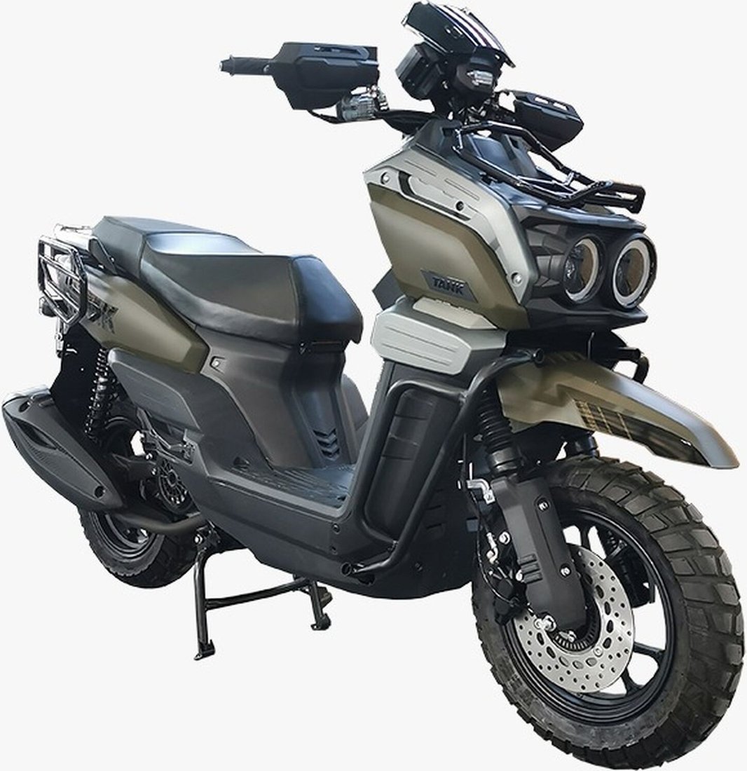 

Скутер Racer RC150T-15A Tank (зеленый)