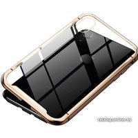 Чехол для телефона Baseus Magnetite Hardware Case для iPhone XR (золотистый)