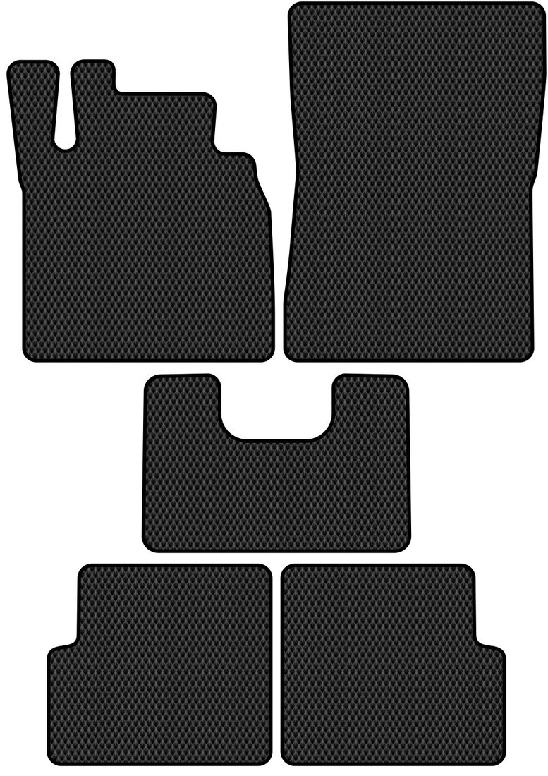 

Комплект ковриков для авто Alicosta Mercedes-Benz G-Class II (suv / W463) 2001 - 2008 (черный, ромб)