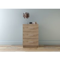 Комод НК-Мебель Лофт 420 с 3-мя ящиками 72230011 (дуб сонома)