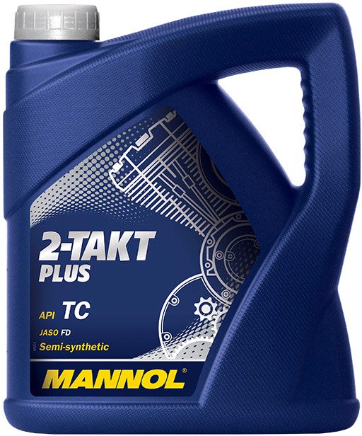

Моторное масло Mannol 2-Takt Plus API TC 4л