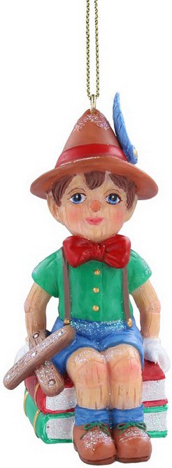 

Елочная игрушка Gisela Graham Fairy Tales. Пиноккио 13585