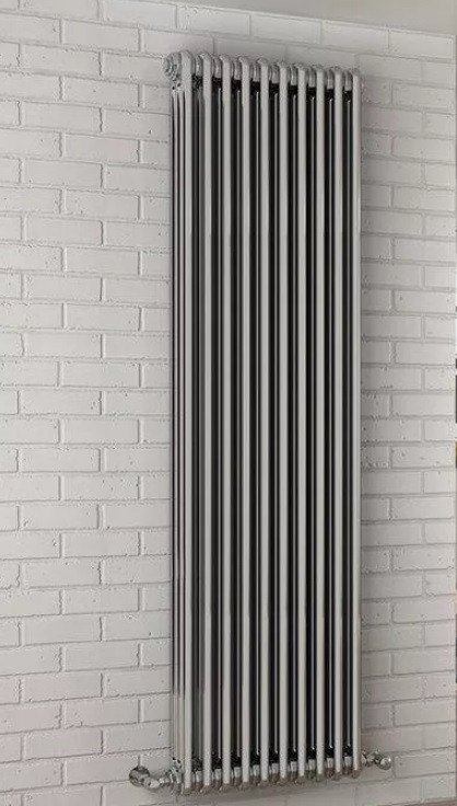 

Стальной трубчатый радиатор Guardo Pilon 3180BK 3T-1802/12 1802 мм (12 секций, технолак)