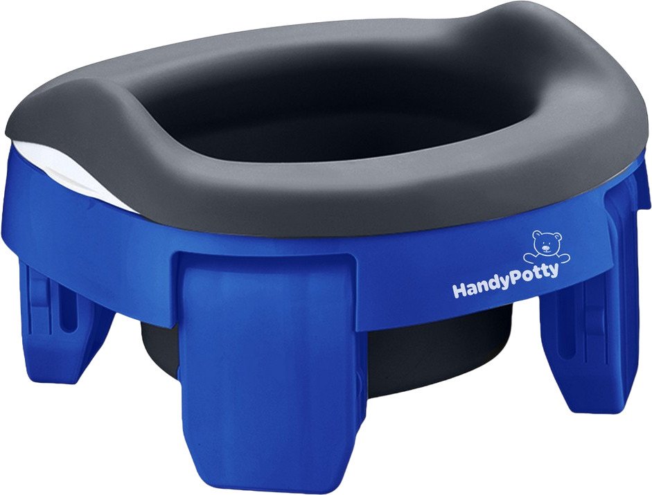 

Дорожный горшок Roxy Kids HandyPotty 3 в 1 HP-255DBG (синий/графит)