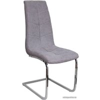 Стул AksHome Tomas 72331 (светло-серый 1701-25/хром)