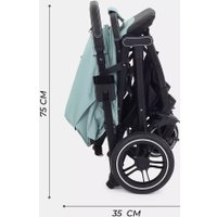Коляска прогулочная «книга» MOWbaby Turbo 2.0 MB021 (мятный)