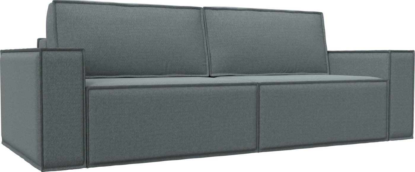 

Диван Лига диванов Куба 124097 (рогожка амур серый)