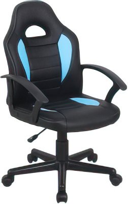

Игровое (геймерское) кресло Brabix Spark GM-201 532505 (черный/голубой)