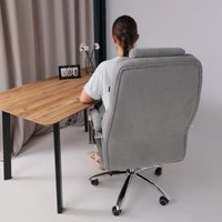 Офисное кресло AksHome Paradis (ткань, светло-серый)