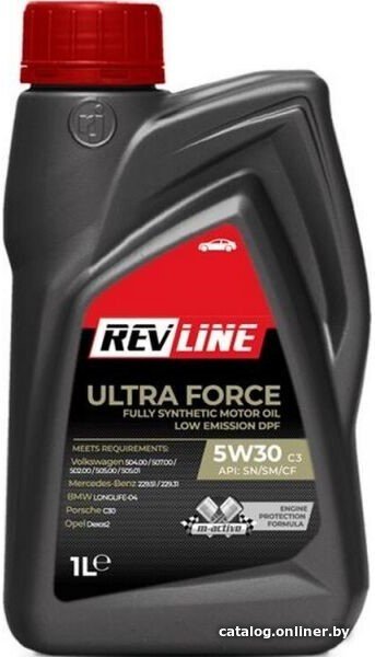 Моторное масло Revline Ultra Force C3 5W-30 1л