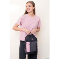 Городской рюкзак Grizzly RXL-327-3 (черный/розовый)