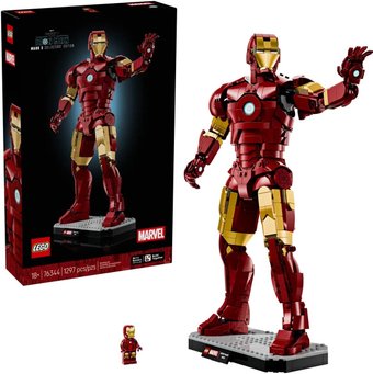 Конструктор LEGO Marvel 76344 Сборный Железный Человек Mark 3