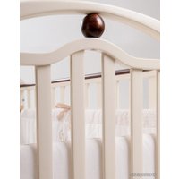 Классическая детская кроватка Верес Соня ЛД-5 (слоновая кость/орех)