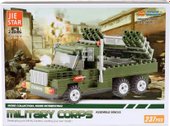 Military Corps 23016 Военный фургон с ракетами