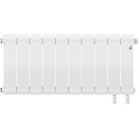 Биметаллический радиатор Royal Thermo Infinity 300 Bianco Traffico VR80 - 10 секций