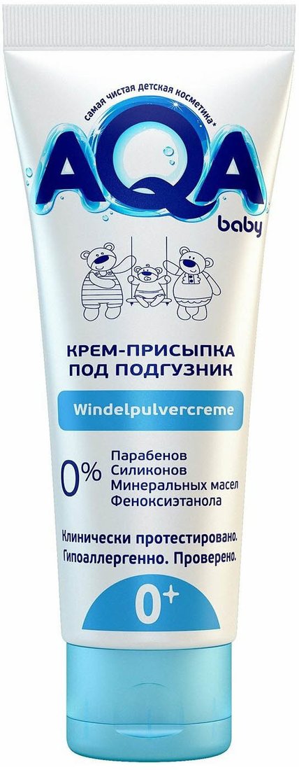 

Крем-присыпка AQA baby под подгузник 75 мл