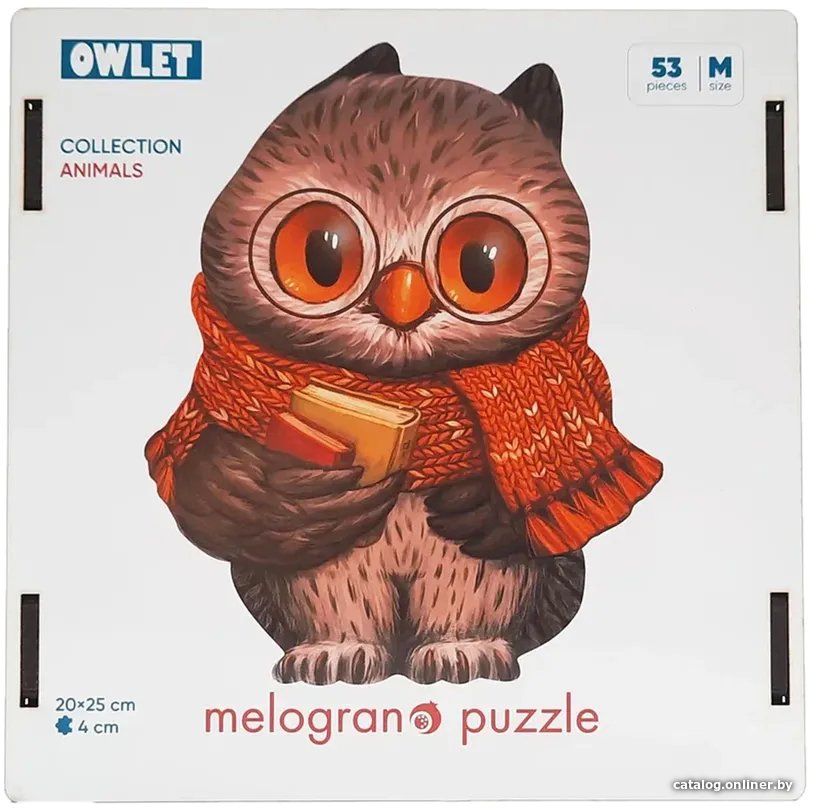 Пазл Melograno Совенок ученик MPZCAN27-M(53 эл)