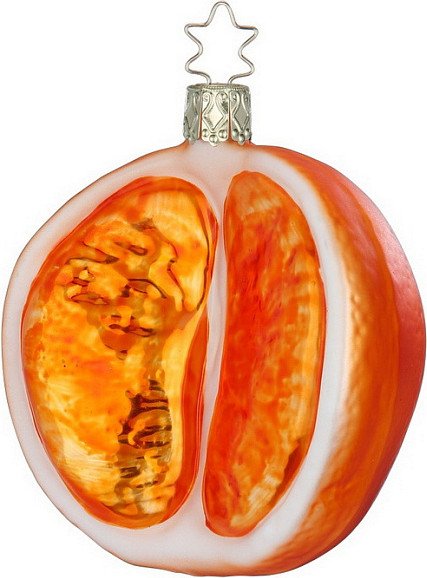 

Елочная игрушка Inge's Christmas Fresh from the Market Половина апельсина 10053S024
