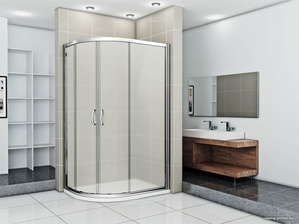 Душевой уголок Good Door Infinity R 120x80 (матовое/хром)