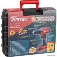 Дрель-шуруповерт Wortex BD 1820-1 Li 0329209 (с 2-мя АКБ, кейс)