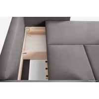 Угловой диван Divan Льери Мини Velvet Grey 240327 (серый)