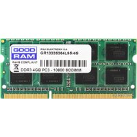 Оперативная память GOODRAM 4GB DDR3 SO-DIMM PC3-10600 (GR1333S364L9S/4G)