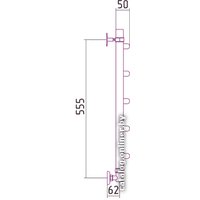 Полотенцесушитель Сунержа Галант 600x400