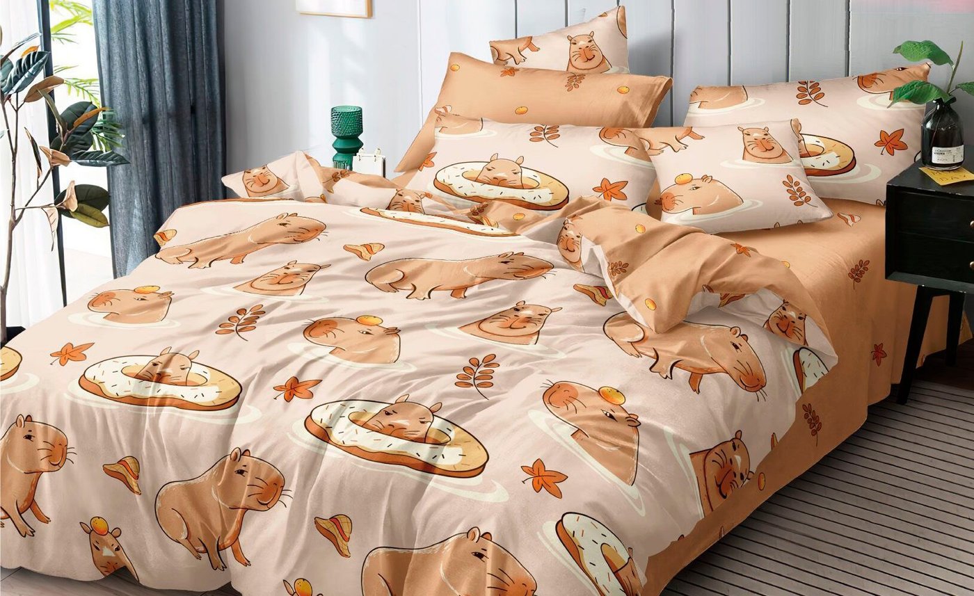 

Постельное белье Luxor №F 77024 A/B N Семейный (поплин)