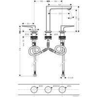 Смеситель Hansgrohe Metropol 74515000