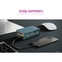 Внешний аккумулятор Olmio QX-30 30000mAh (темно-зеленый)
