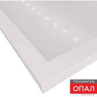 Светодиодная панель Rexant ГОСТ! универсальная светодиодная 19мм ОПАЛ 595x595 40Вт 180–260В IP20 3300Лм 4000K нейтральный свет 607-001