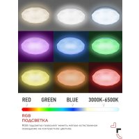 Припотолочная люстра In Home Comfort Diamond-RGB 4690612058887