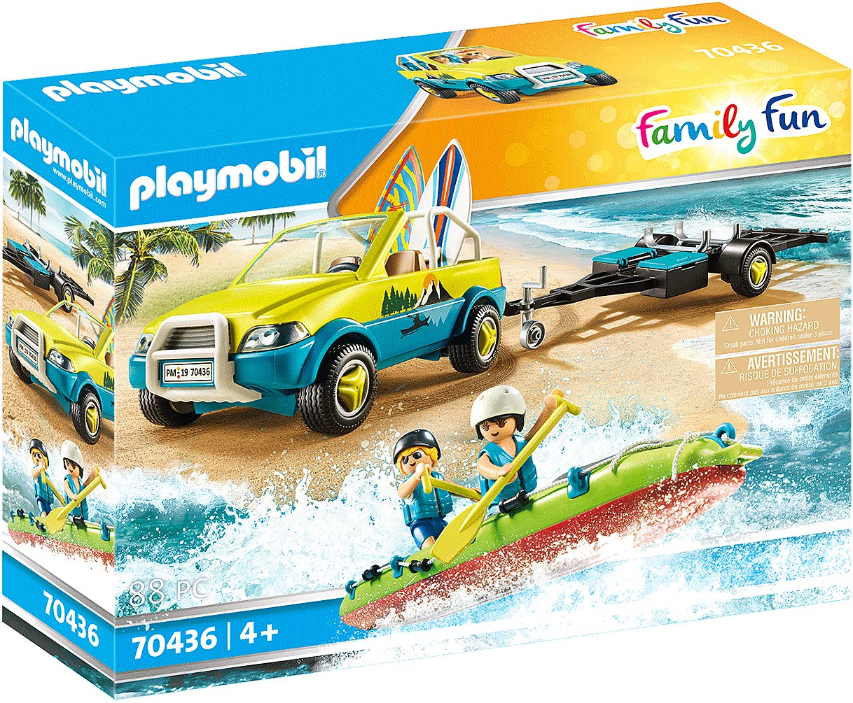 

Конструктор Playmobil PM70436 Пляжный автомобиль с каноэ