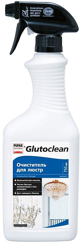 

Средство для люстр Pufas Glutoclean Для люстр (750 мл)