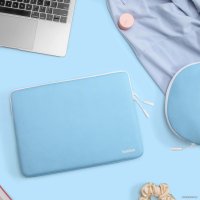 Чехол Tomtoc The Her Shell Laptop Sleeve Kit A27 13" A27-C02B01 (light blue)