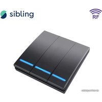 Выключатель Sibling Powerlight-M3B 3-канальный