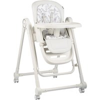 Высокий стульчик Indigo Chill (белый)