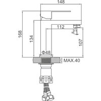 Смеситель Ledeme L71025