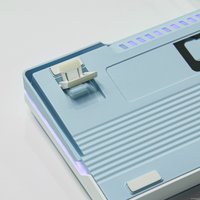 Клавиатура Cyberlynx ZA87 White Blue Orange (TNT Yellow)