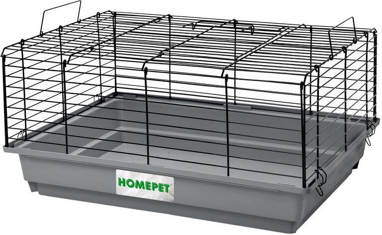 

Клетка Homepet №1 81582 (серый/черный)