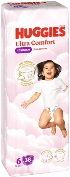 

Трусики-подгузники Huggies Ultra Comfort Girl Mega 3 (54 шт)