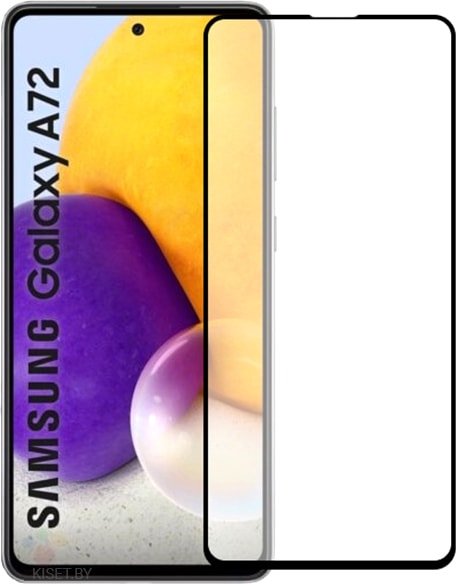 

Защитное стекло KST Full glue для Samsung Galaxy A72 4G (черное)