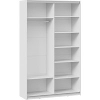 Шкаф-купе Трия Оскар Тиффани Т2 140 282723 (белая/белый снег/белый софт)