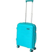Чемодан-спиннер DoubleW YF-PP02 (S, голубой)