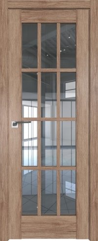 ProfilDoors 102XN L 80x200 (салинас светлый, стекло прозрачное)