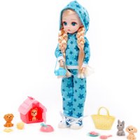 Кукла-питомец Полесье Даша в спортивном костюме 03090