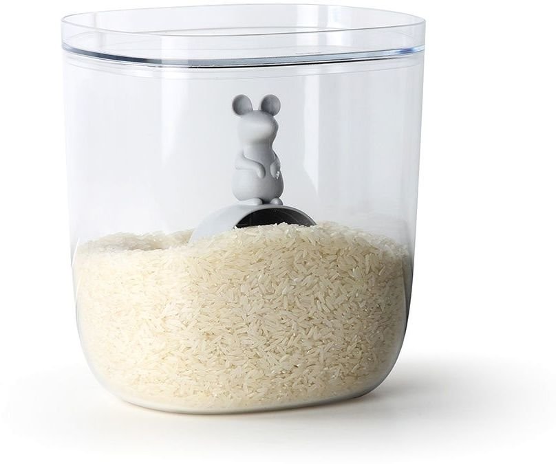 

Набор емкостей Qualy Lucky Mouse QL10348-CL-GY