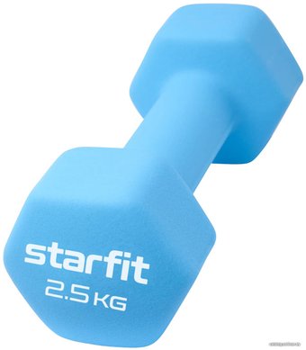 Гантель Starfit DB-201 2.5 кг (синий пастель)