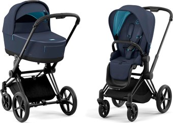 Cybex Priam IV (2 в 1, nautical blue/matt black)