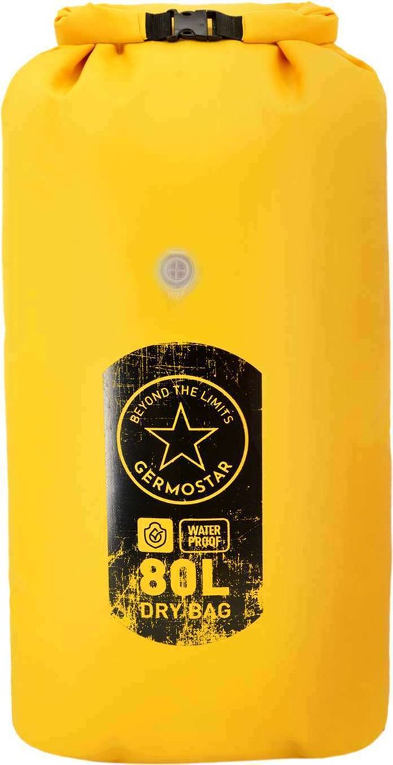 

Герморюкзак Germostar Dry Bag 80 л с клапаном (желтый)